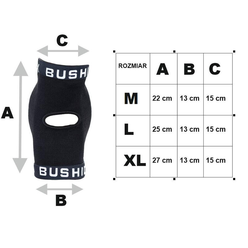 Ochraniacze na łokcie elastyczne DBX Bushido DBX-EG-11