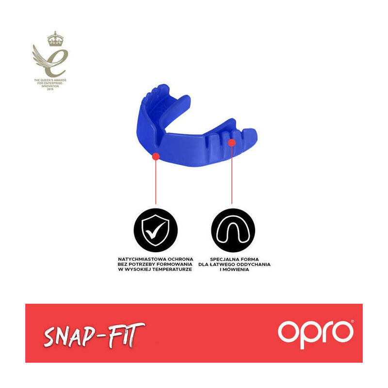 Ochraniacz na zęby dla dzieci Opro + pudełko UFC Snap Fit