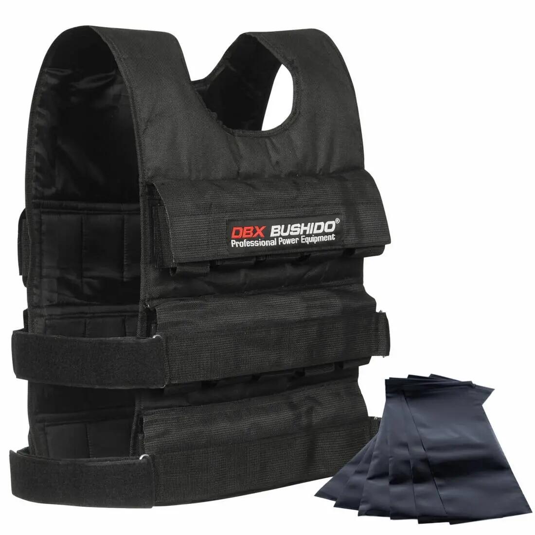 Kamizelka treningowa obciążeniowa DBX Bushido 30 kieszeni DBX-W-6B Black 2/7