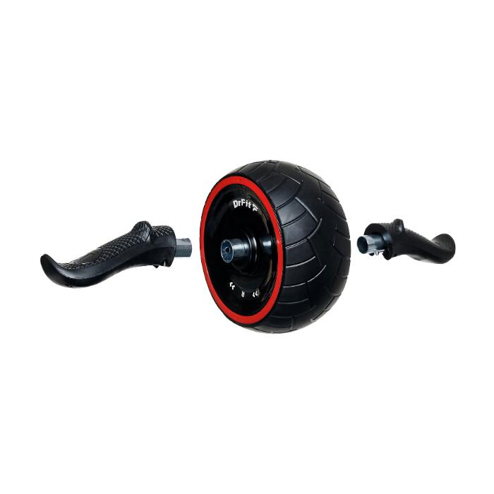 Kółko do ćwiczeń mięśni brzucha AB trening rozbudowa brzucha + mini mata DrFit 2/7