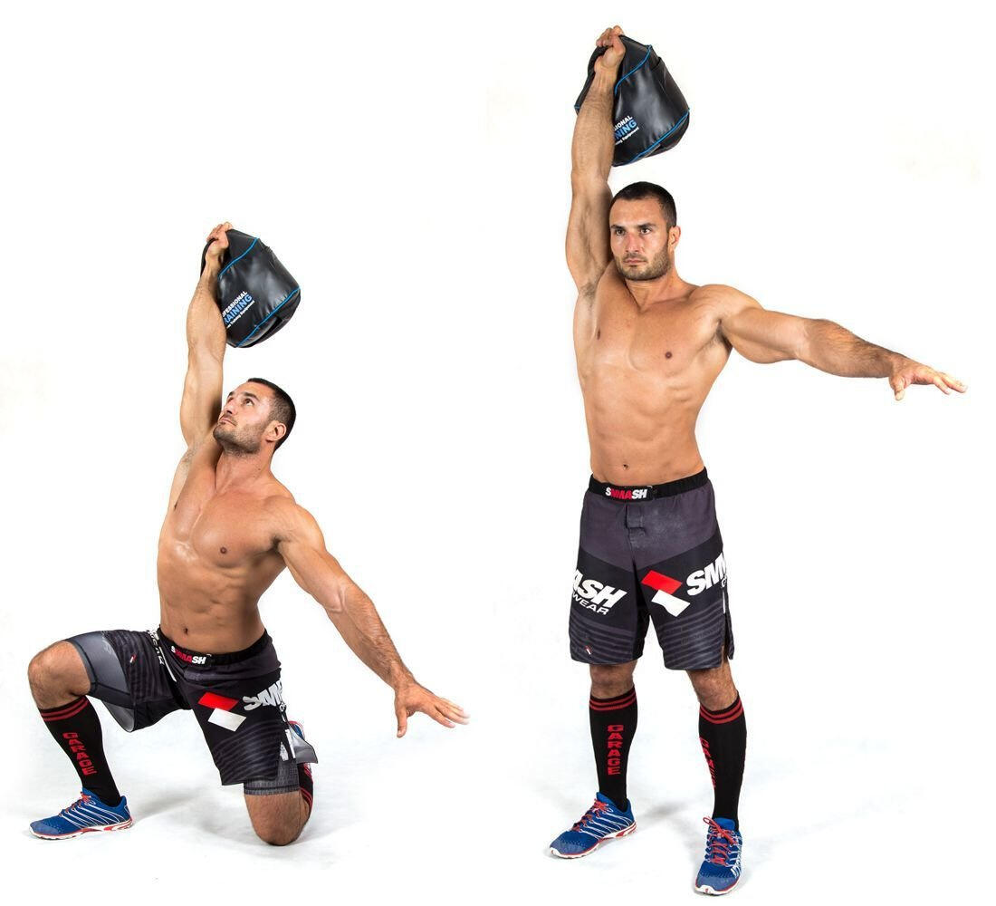 Kettlebell z regulacją wagi DBX Bushido XBAG 1-40 kg 7/7