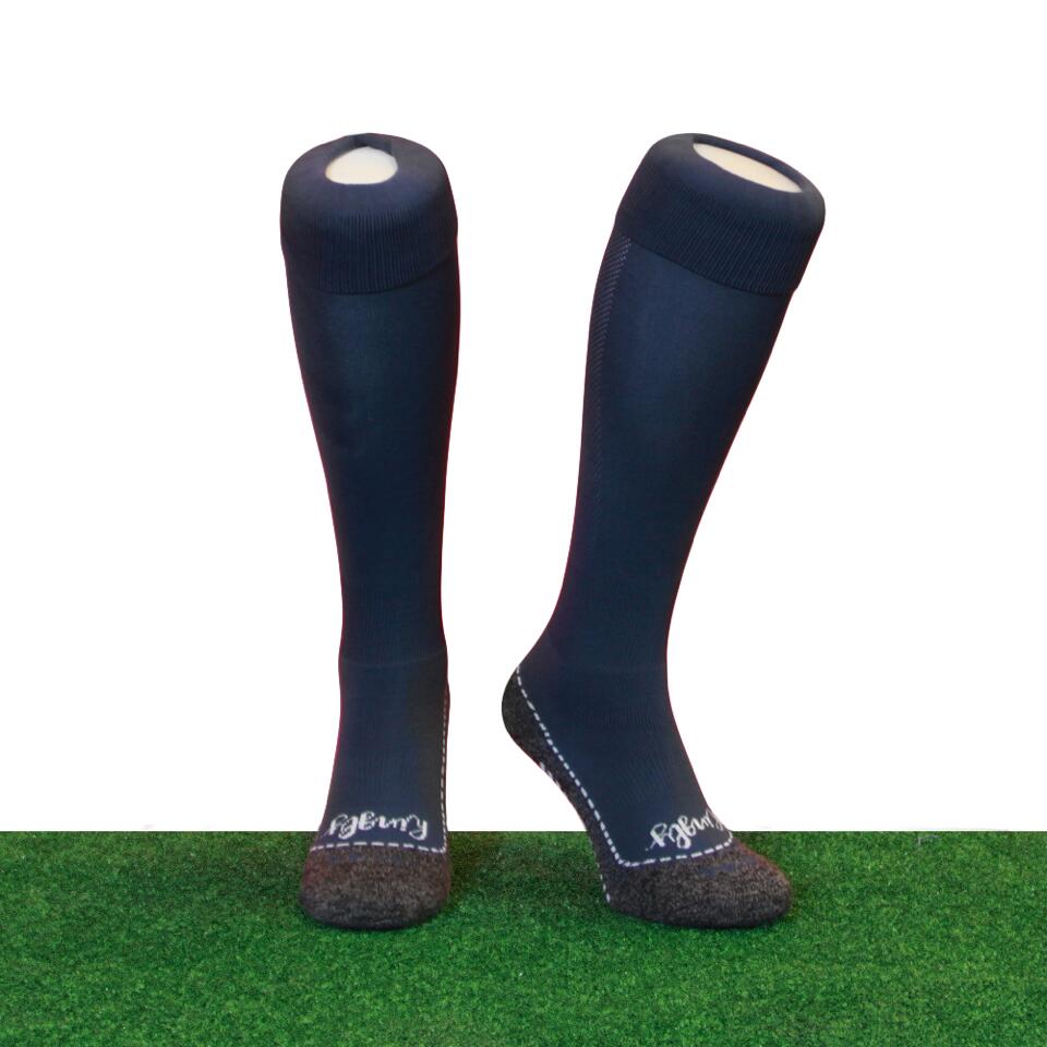 Hingly lange sportsokken 2-pack Grijs Blauw 2/2