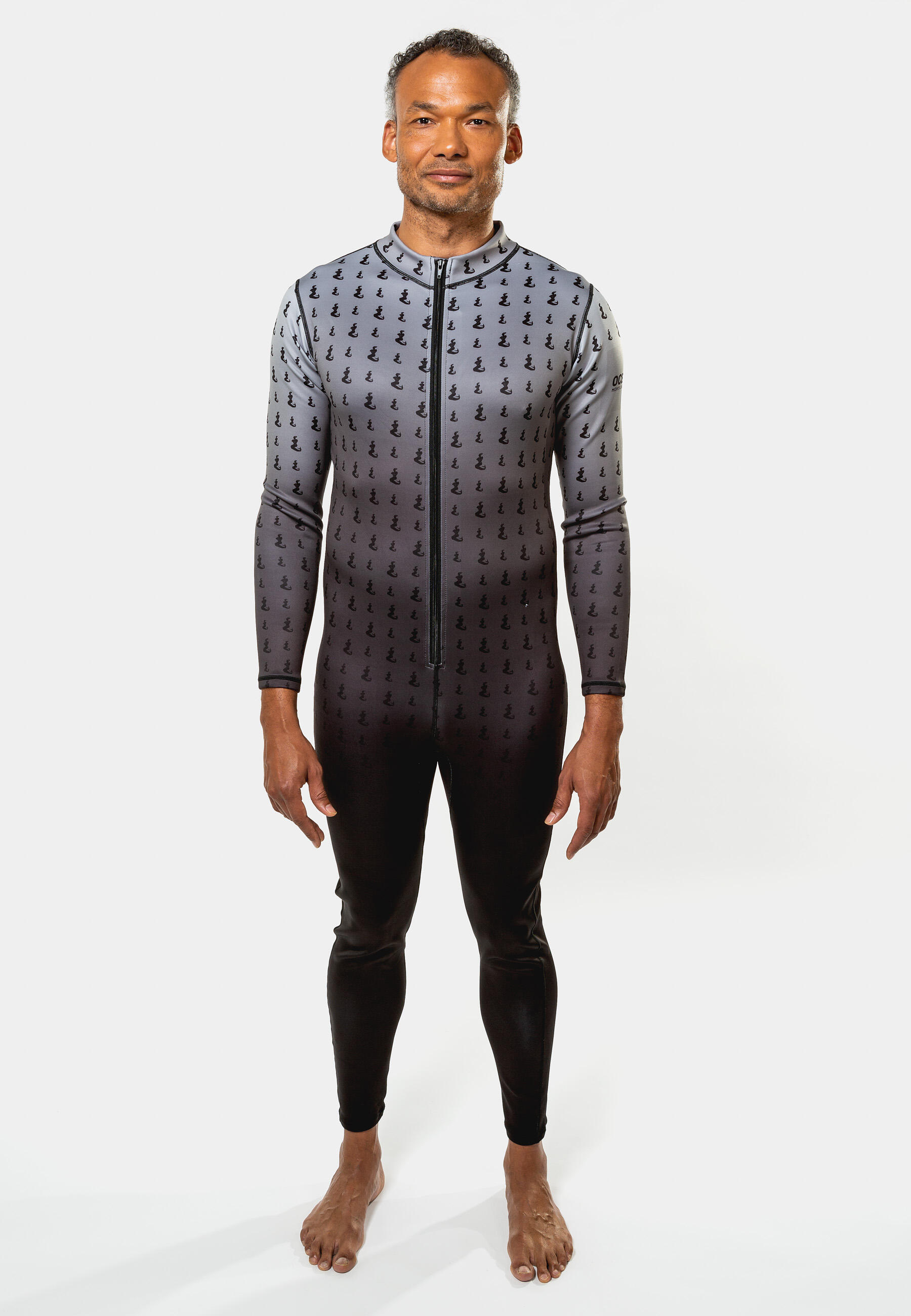 OCEANOS #neoprenefree Oceanos Body Skin Wetsuit "Ocean DNA" Zwart