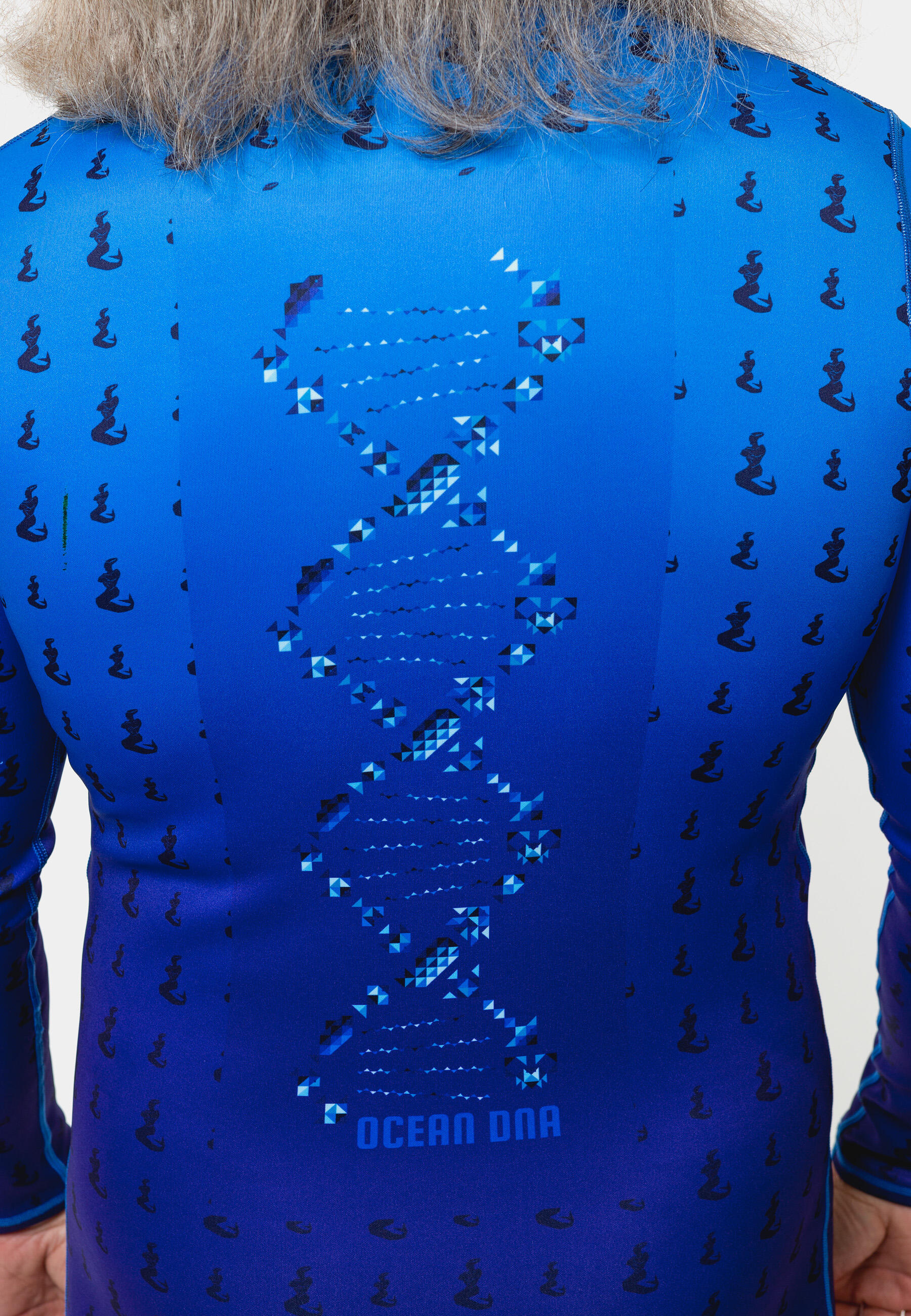 #neoprenefree Oceanos Body Skin Wetsuit "Ocean DNA" Blu 4/7