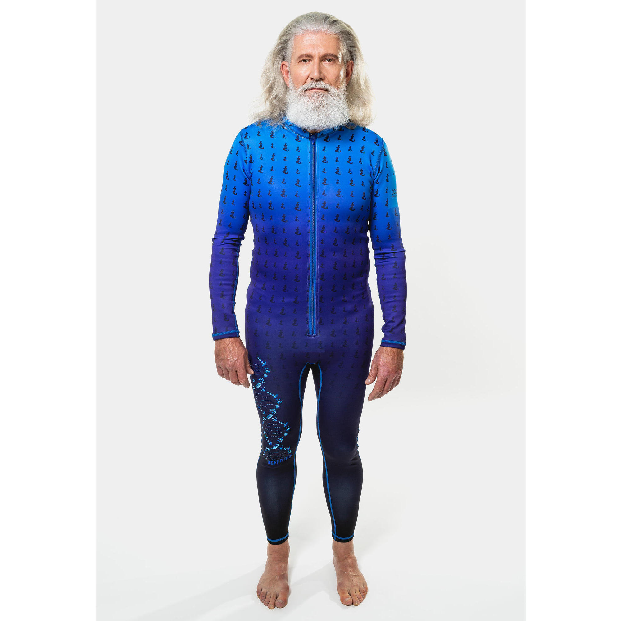 Oceanos - Mermaid Protector Oceanos Body Skin 1 Mm Pet — Homme Bleu - Combinaison Néoprène - Bleu - Grand - Decathlon