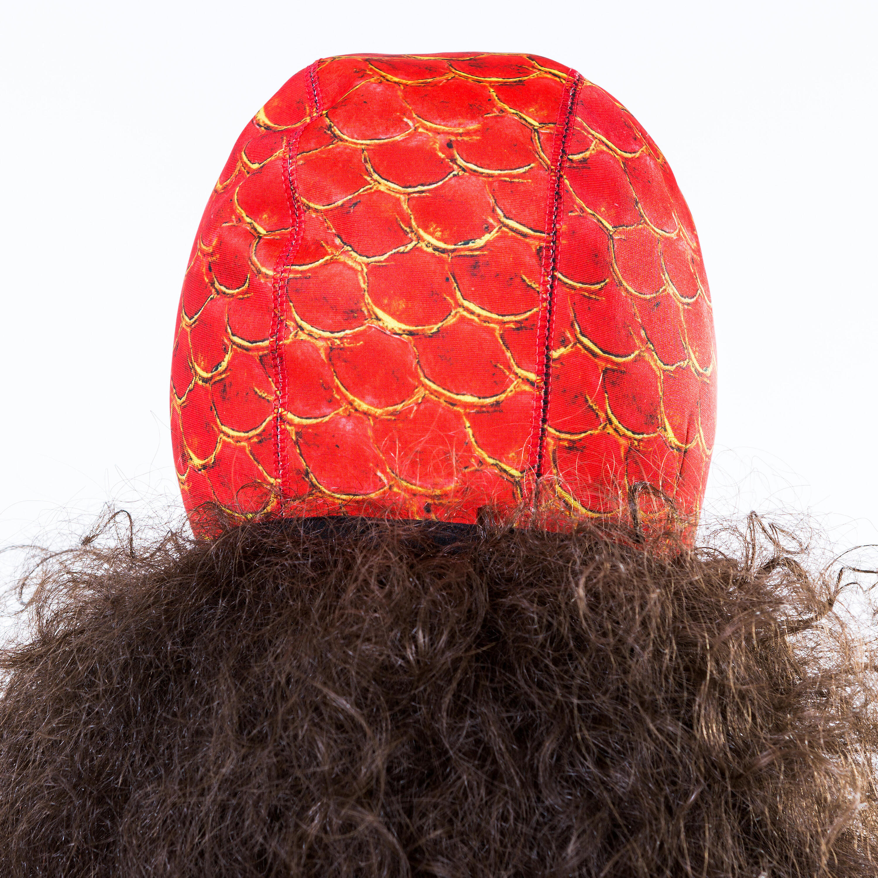 Gorro natación Mermaid Protector Wetsuit Date S rojo 3/5