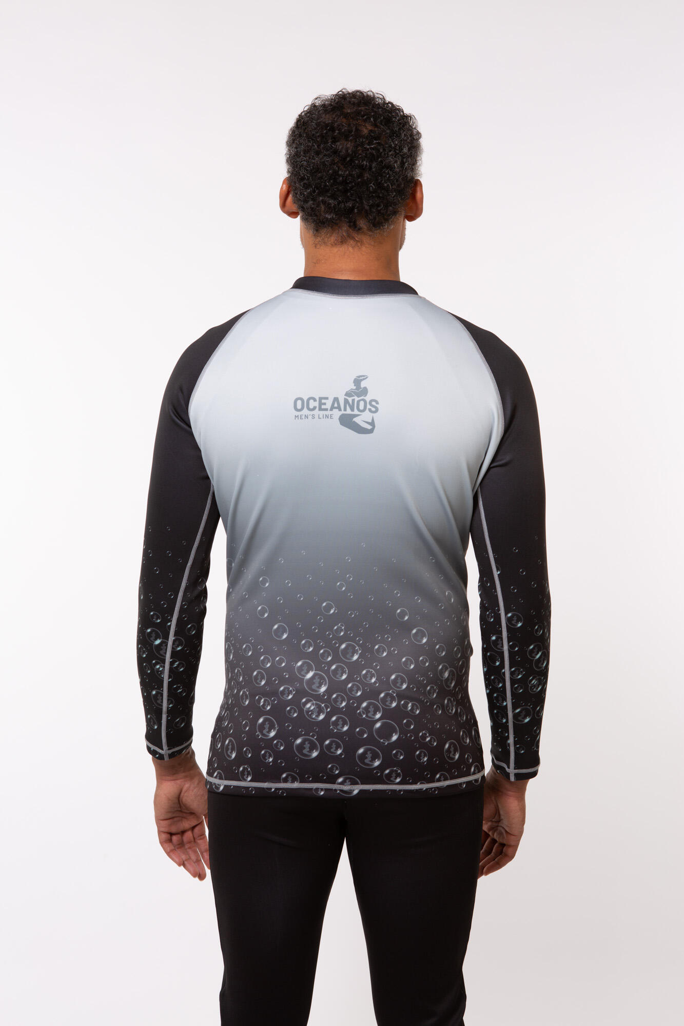 Oceanos Rashguard "OCEAN DNA" Noir 2/7