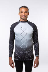 Oceanos Rashguard "OCEAN DNA" Noir