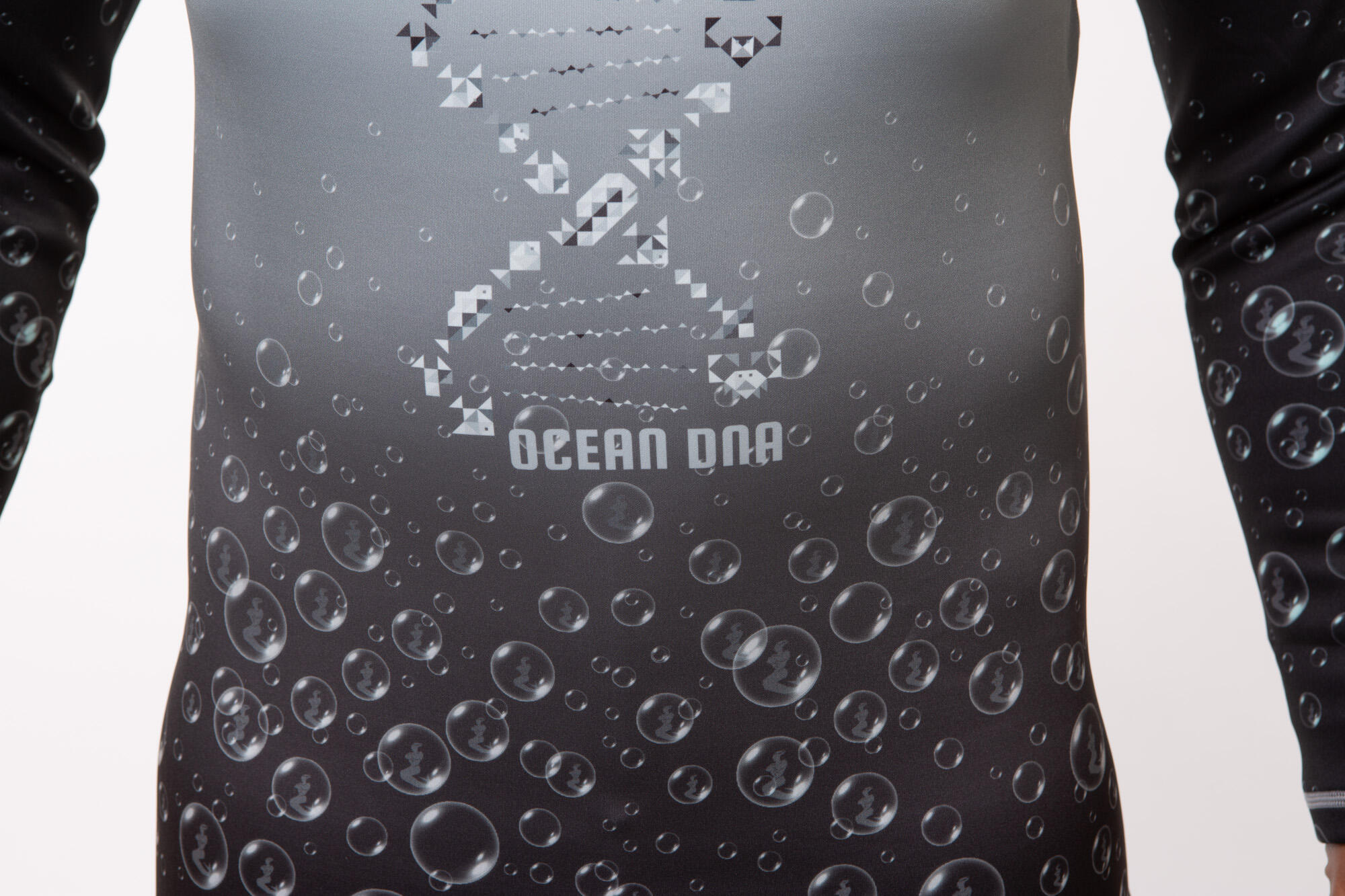 Oceanos Rashguard "OCEAN DNA" Noir 5/7