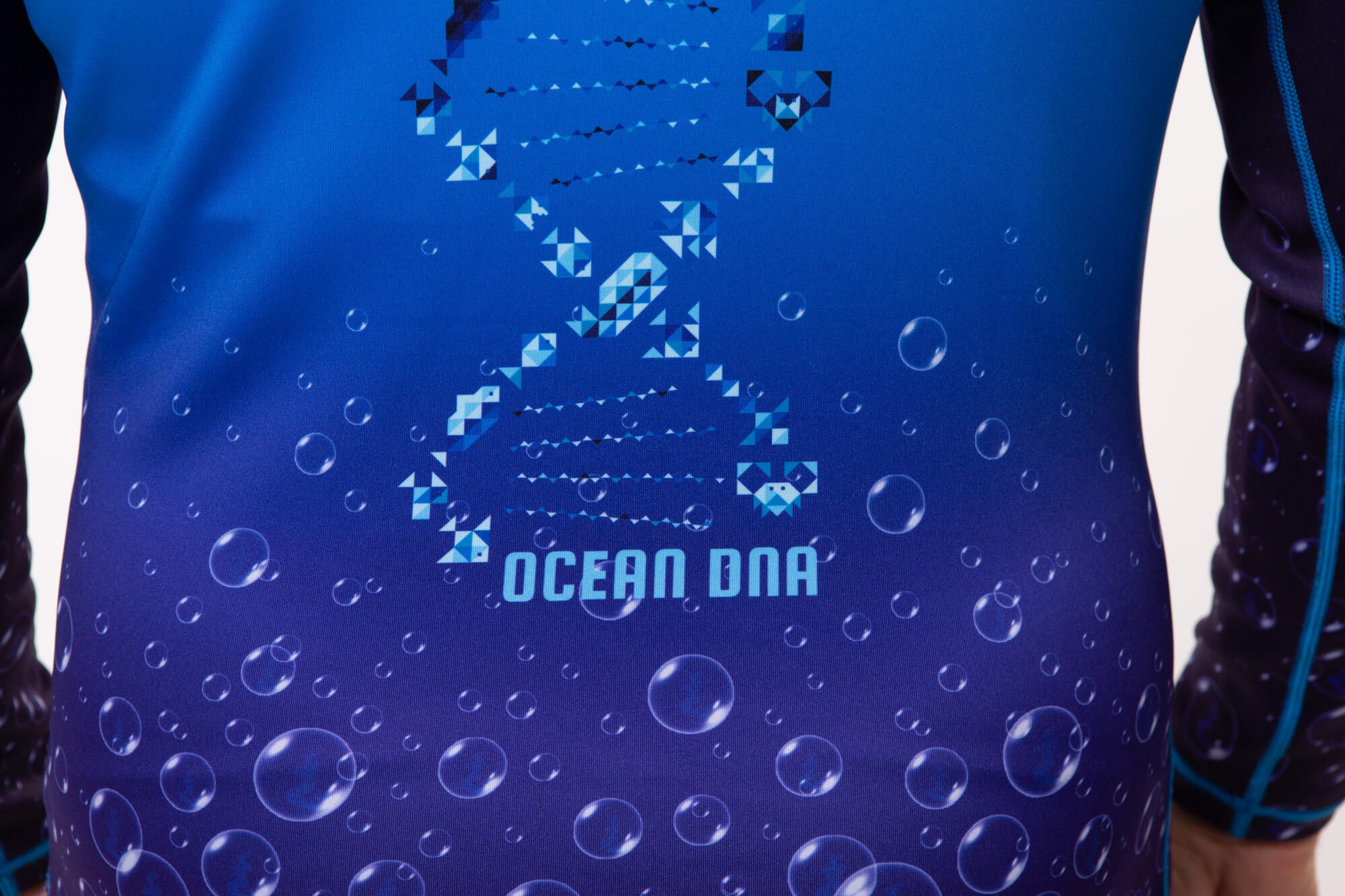 Oceanos Rashguard "OCEAN DNA" Azul 6/7