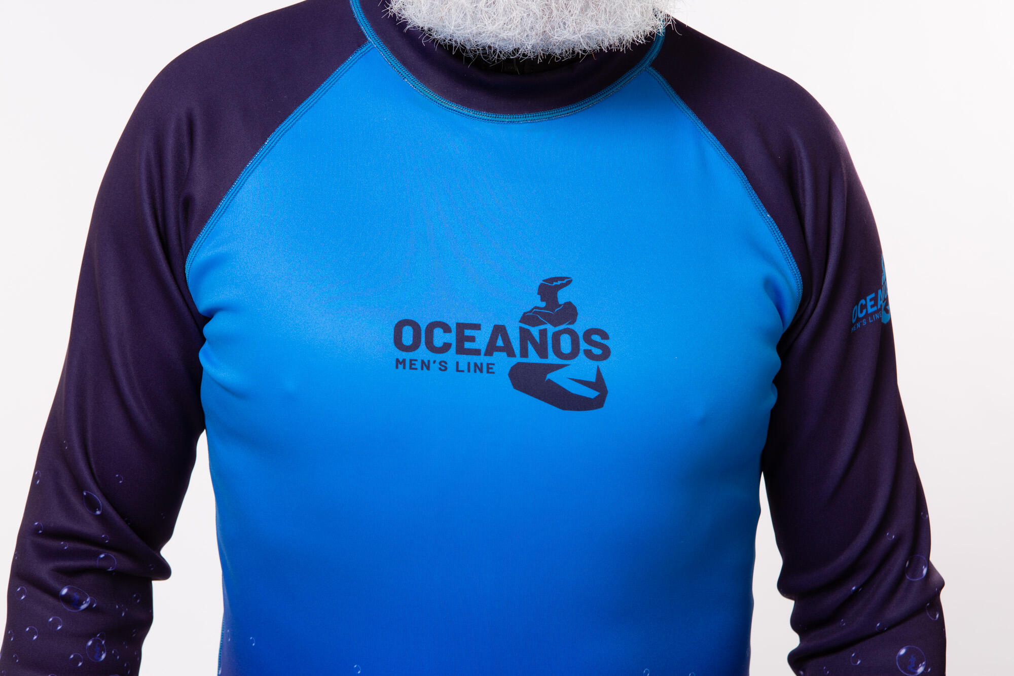 Oceanos Rashguard "OCEAN DNA" Azul 3/7