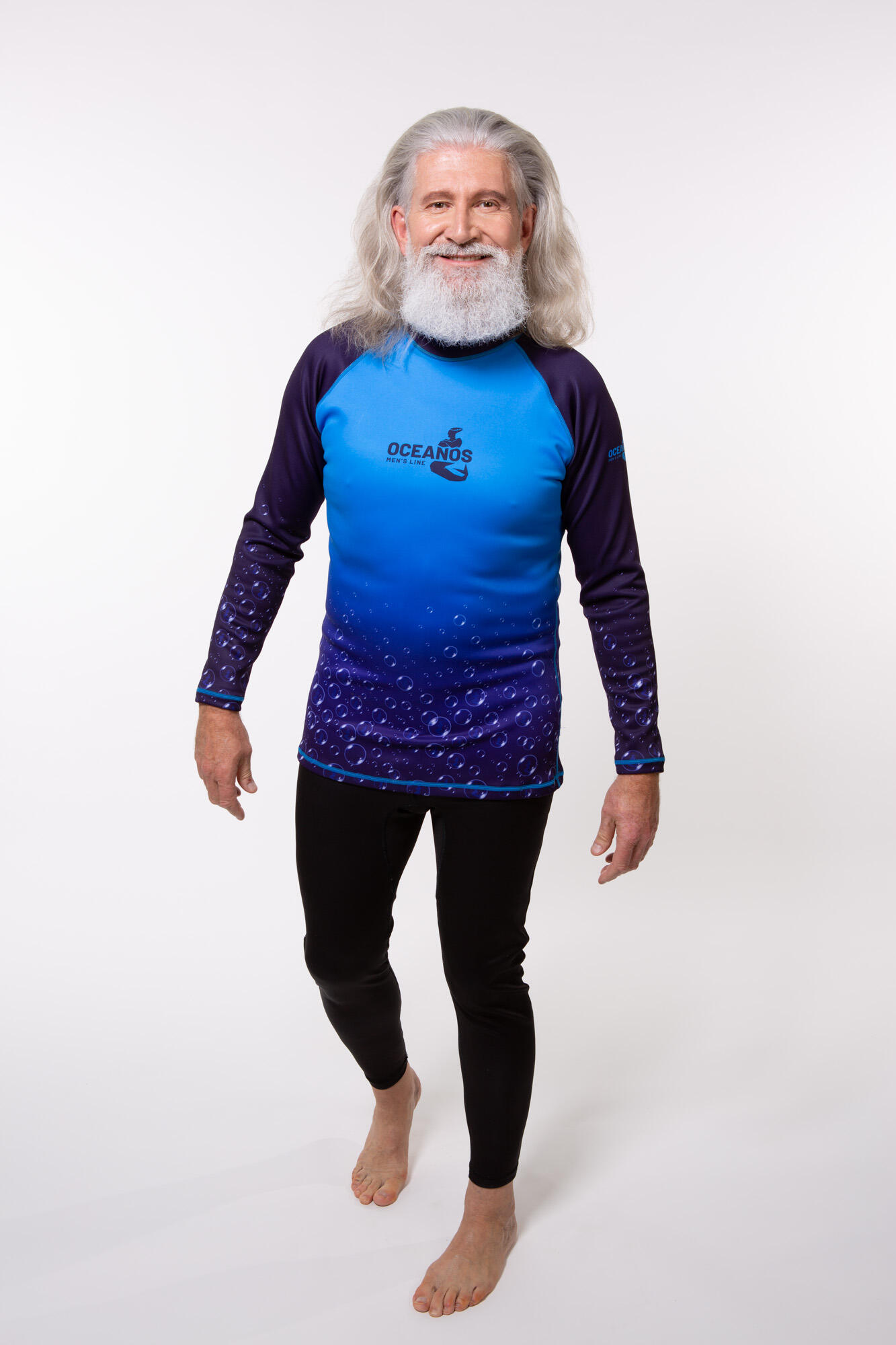 Oceanos Rashguard "OCEAN DNA" Azul 2/7