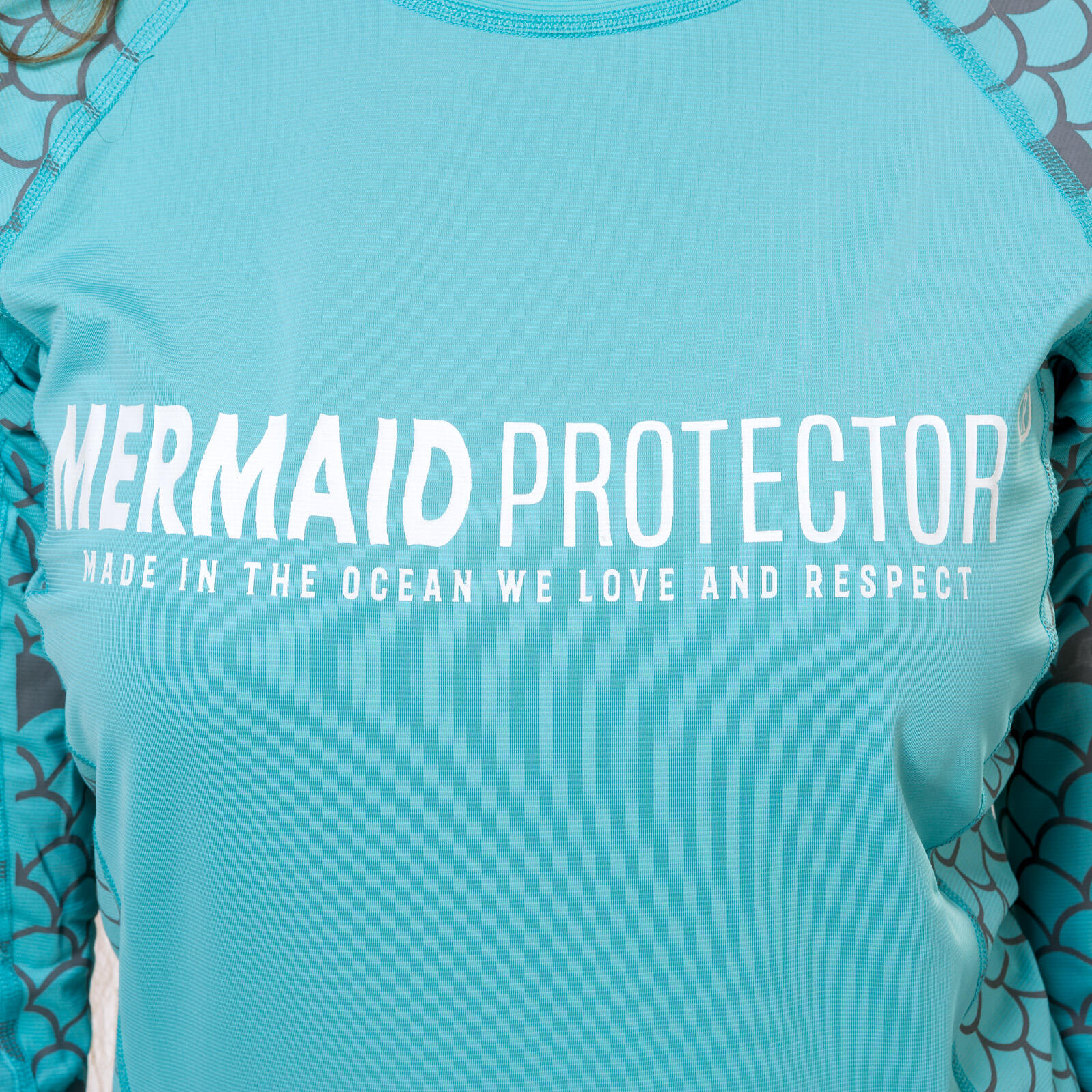 Mermaid Protector Rashguard  "Signora Turchese" 2/5
