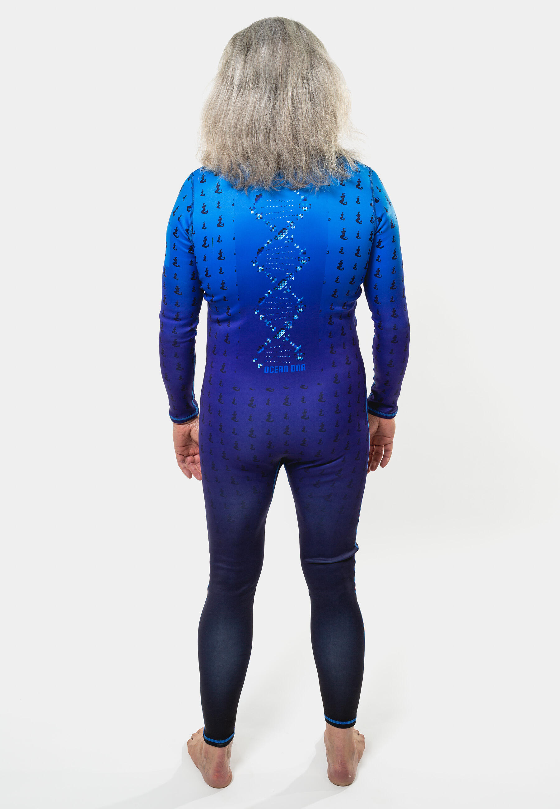 #neoprenefree Oceanos Body Skin Wetsuit "Ocean DNA" Blu 2/7