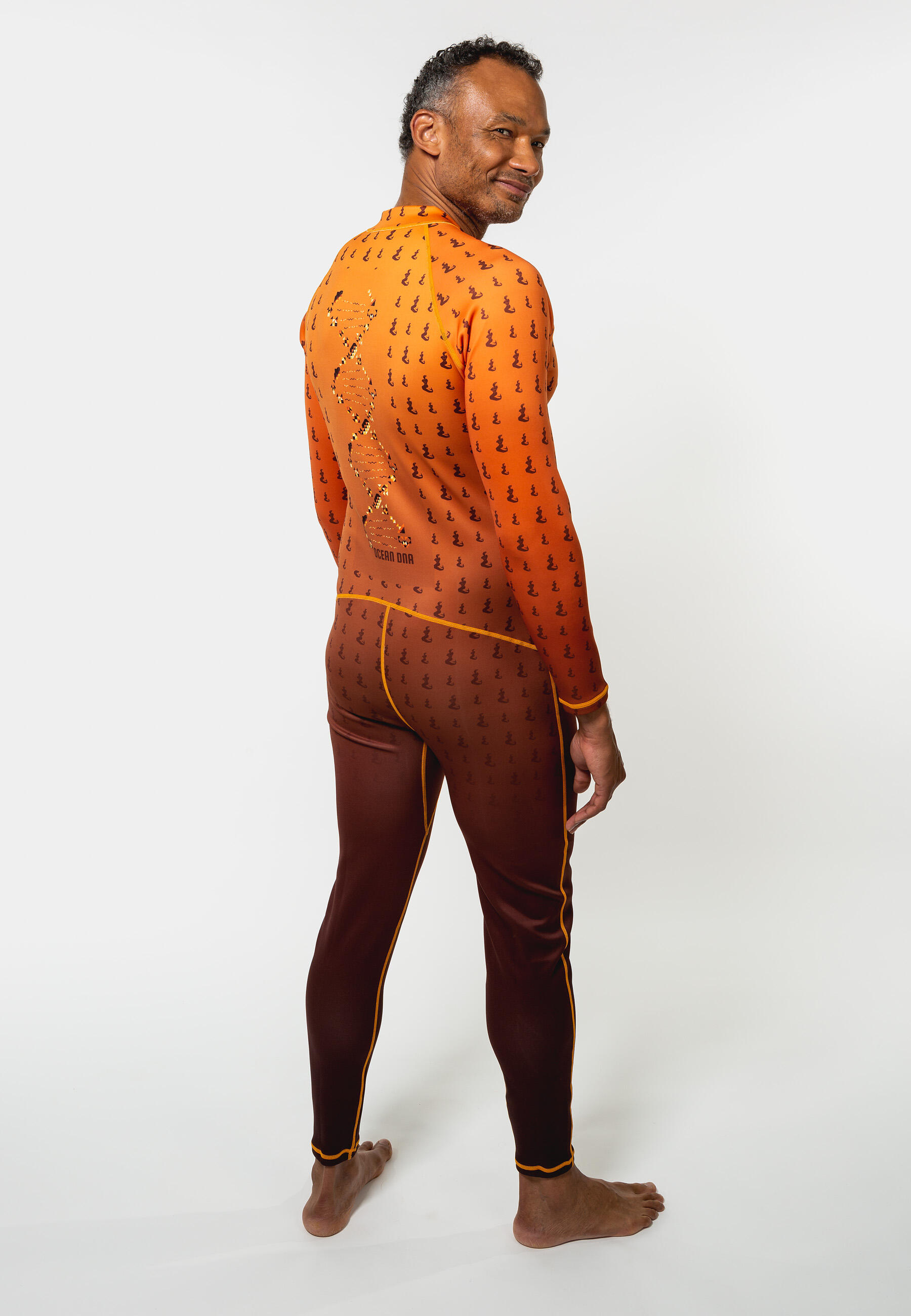 #neoprenefree Oceanos Body Skin  Wetsuit "Ocean DNA" Arancione 2/7