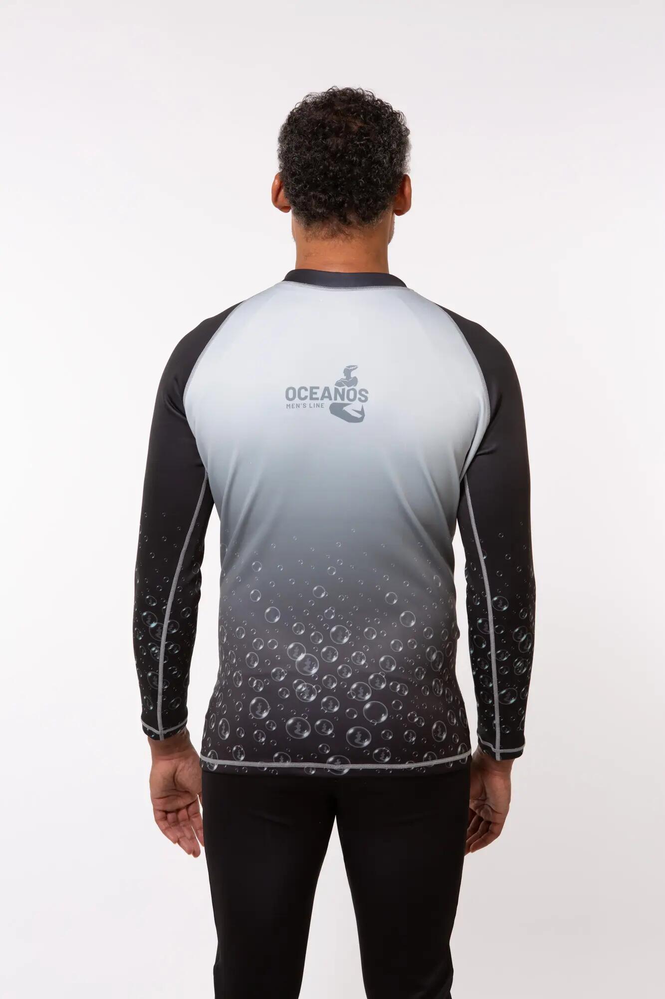 Oceanos Rashguard "OCEAN DNA" Noir 2/7