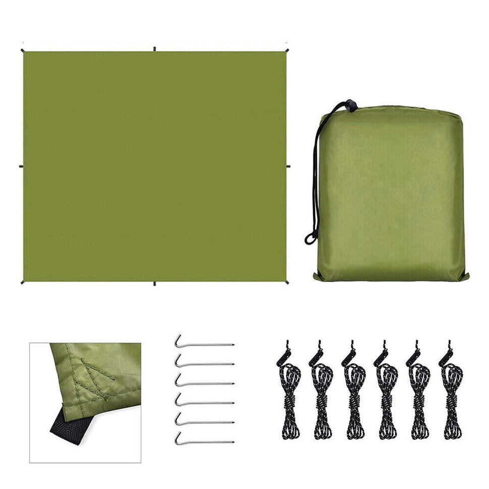 Tarp Wodoodporna plandeka 3x3 metry z torbą prezentową