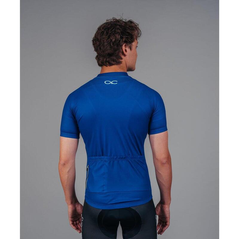 ROTTO Wielershirt Heren Fietsshirt Korte Mouw fietskleding Kleurverloop