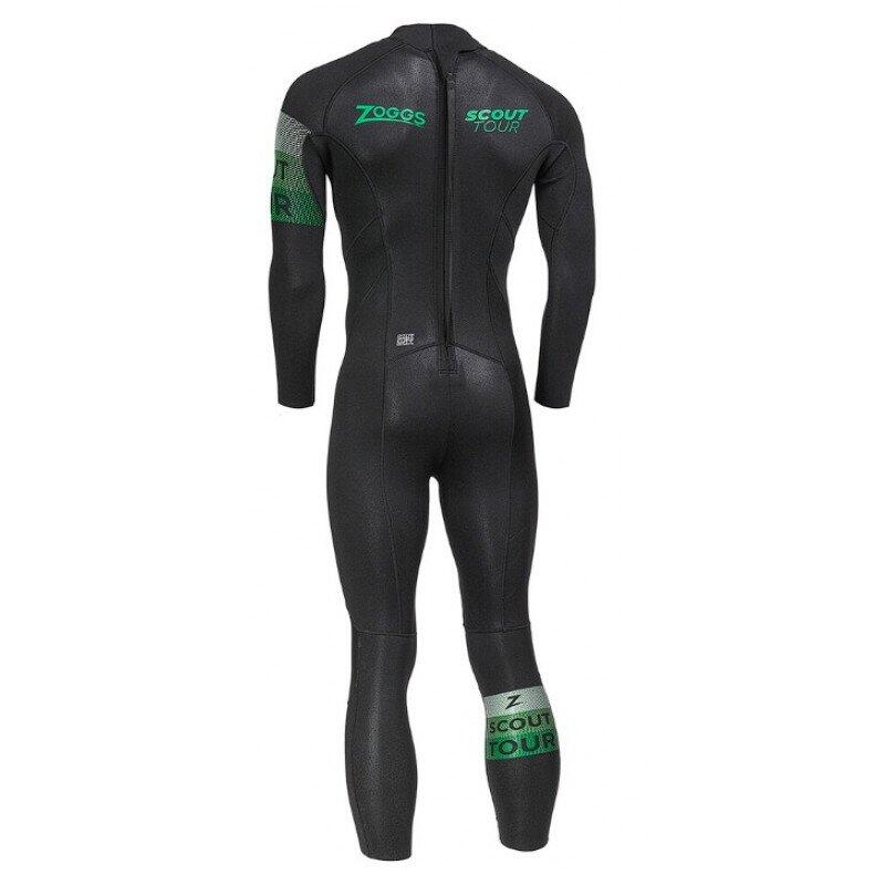 Men's Neoprene Triathlon Wetsuit Zoggs Scout Tour FS 2024