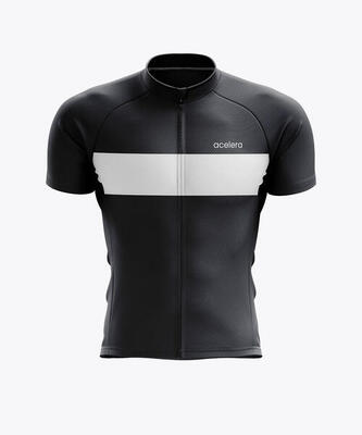 Essential wielershirt fietsshirt heren korte mouw wielrenshirt fietskleding