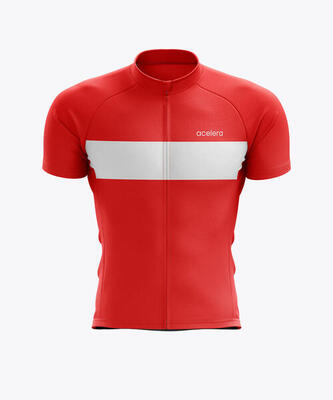 Essential wielershirt fietsshirt heren korte mouw wielrenshirt fietskleding