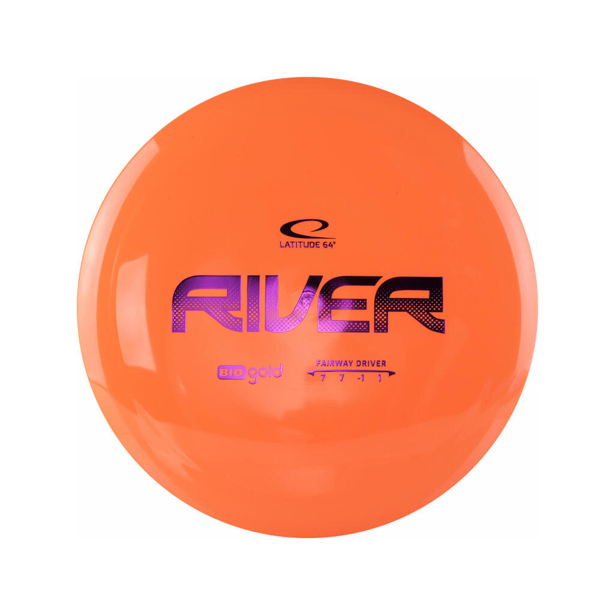 LATITUDE 64° Discgolfový fairway driver RIVER BioGold
