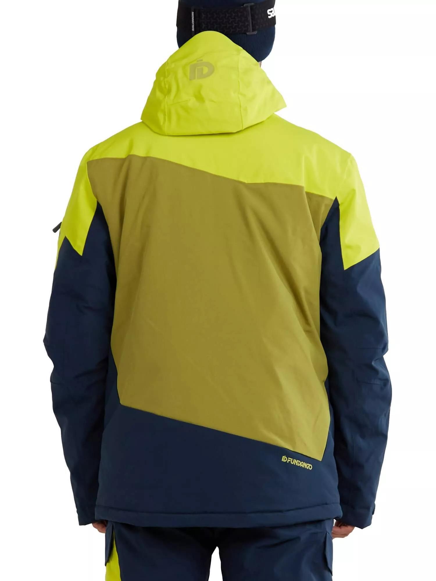 Skijacke Privet Jacket Herren - gelb 2/7
