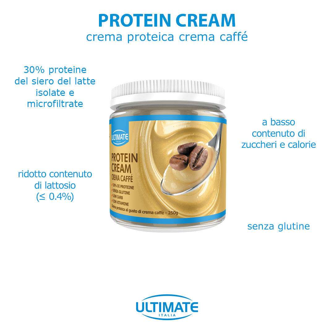 Alimento - PROTEIN CREAM CREMA CAFFE' - 250g 6/7
