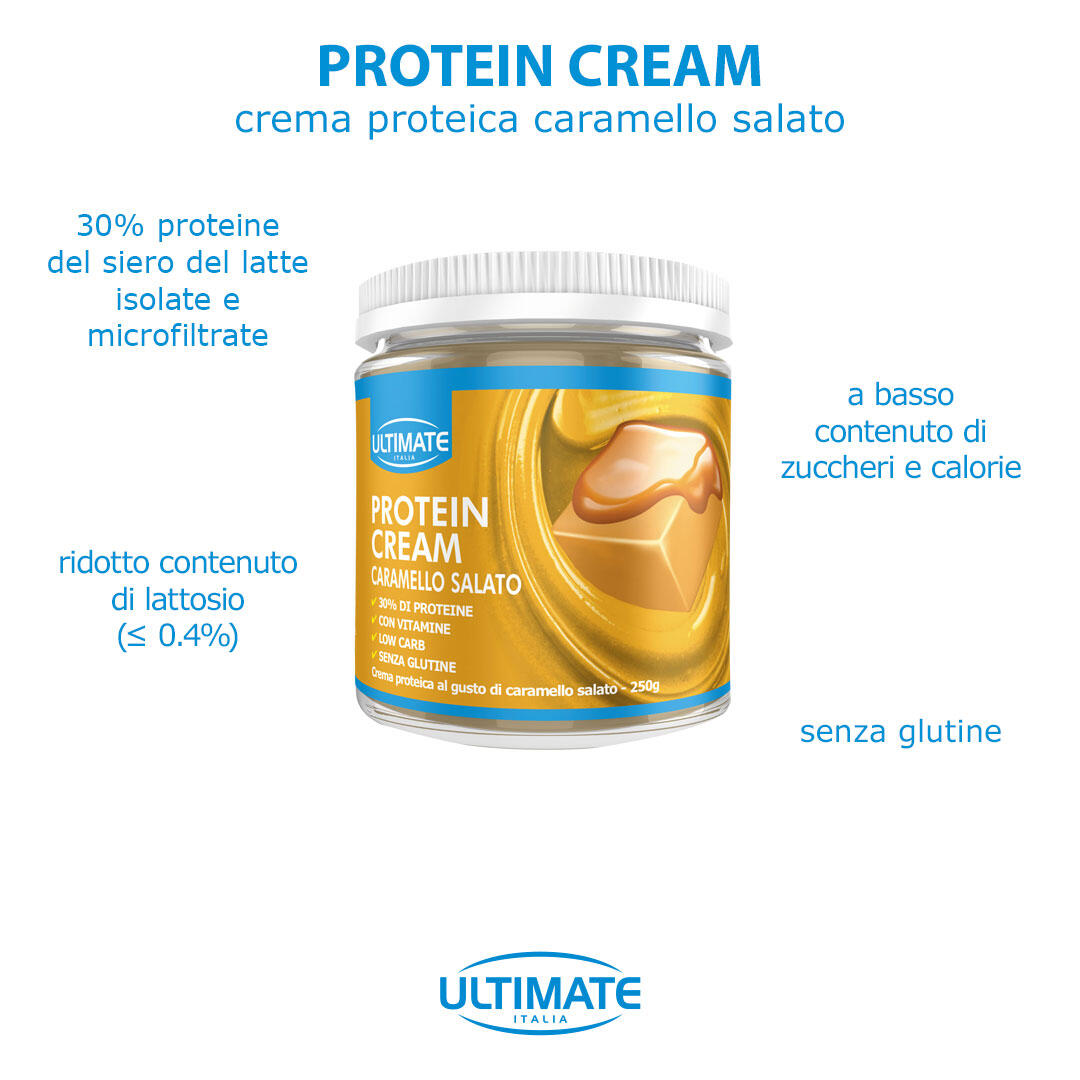 Alimento - PROTEIN CREAM CARAMELLO SALATO - 250g 4/6