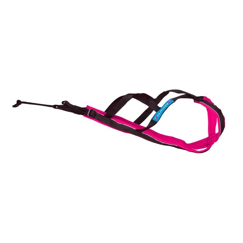 Inlandsis - Harnais Canicross Réglable Polar Evo – Inlandsis - Harnais Pour Chien - Noir|rose - 52 2xl - Decathlon