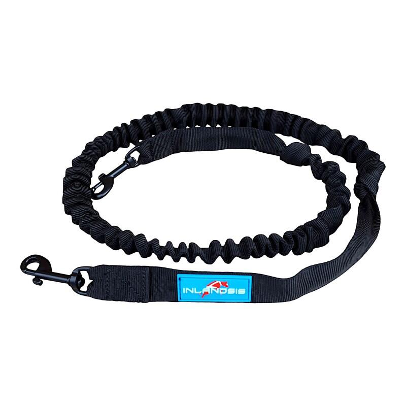 Inlandsis - Laisse Petit Chien Canicross Crosser 2 Sd – Inlandsis - Laisse - Noir - 130cm - Decathlon