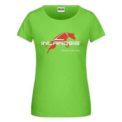 Dames t-shirt van biologisch katoen - inlandsis