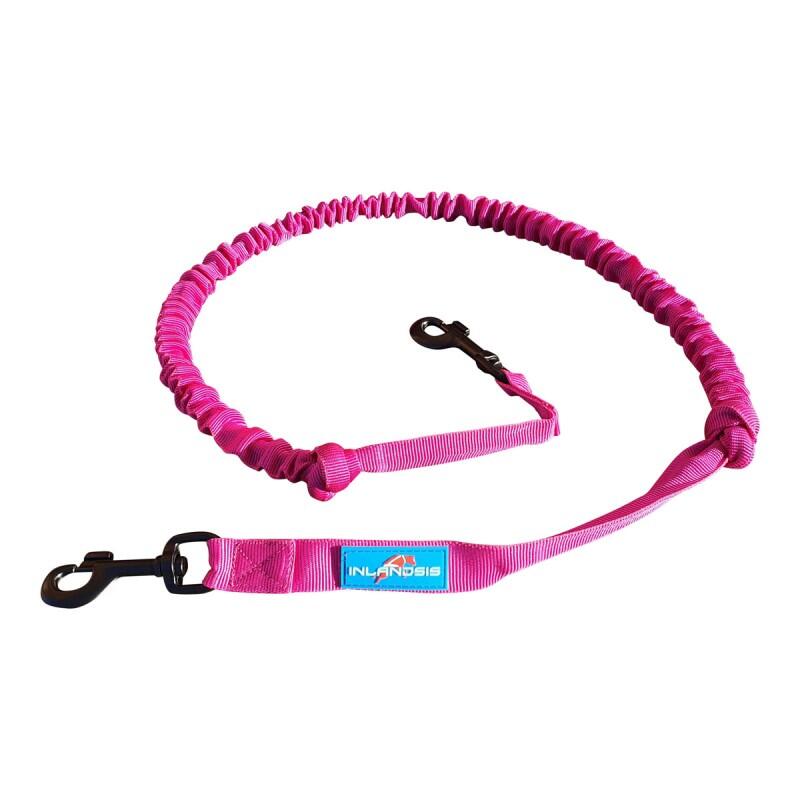 Inlandsis - Laisse Chien Canicross Crosser 2 – Inlandsis - Laisse - Rose - 130cm - Decathlon