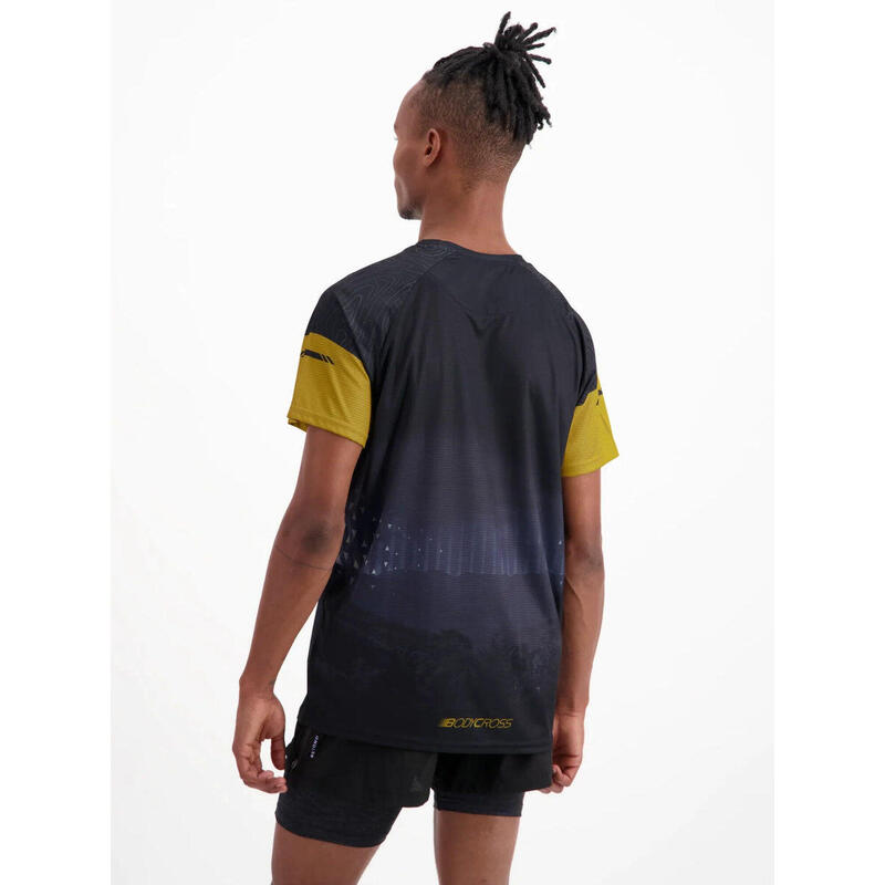 T-shirt de running ultra-léger Darko - Noir - Homme