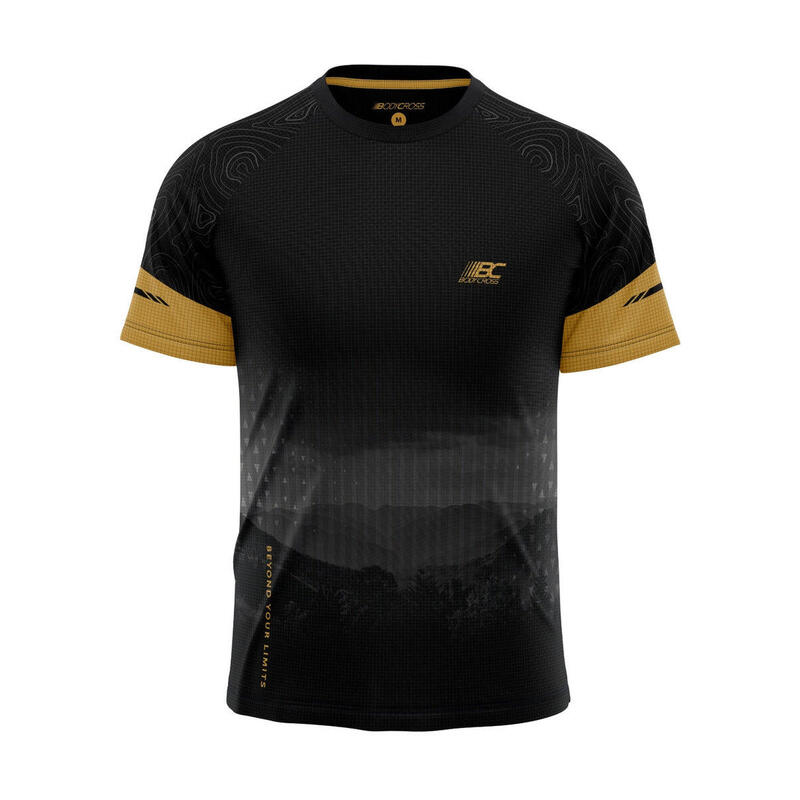 T-shirt de running ultra-léger Darko - Noir - Homme