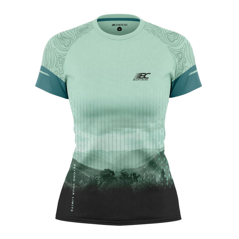 Camiseta de running ultraligera Cleore - Mujer