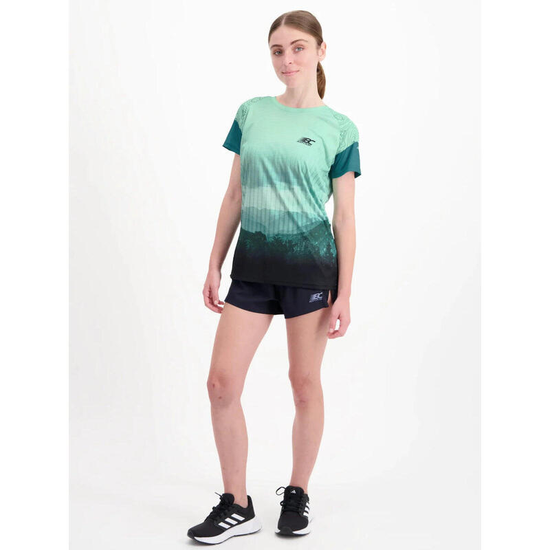 CLEORE Running T-Shirt grün