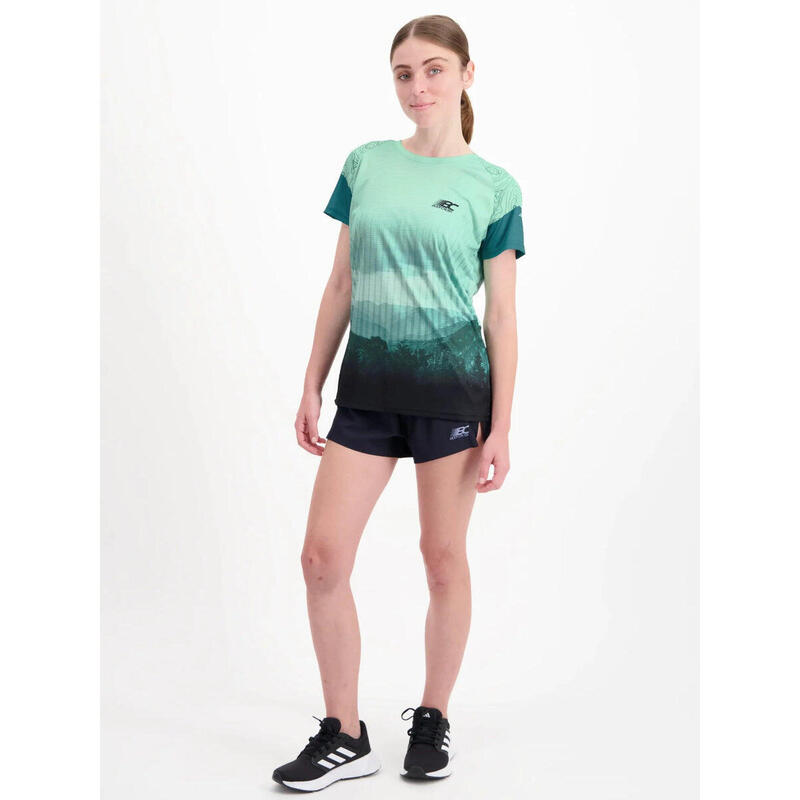 T-shirt de running ultra-léger Cléore - Vert - Femme