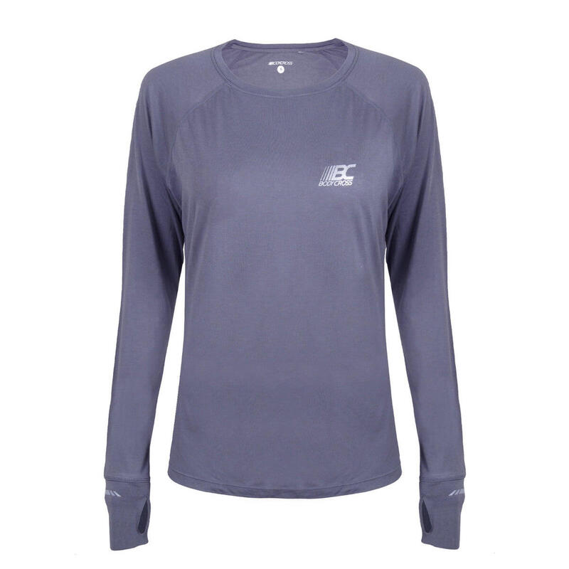 T-shirt de running manches longue Tencel™ et Laine Mérinos Ines