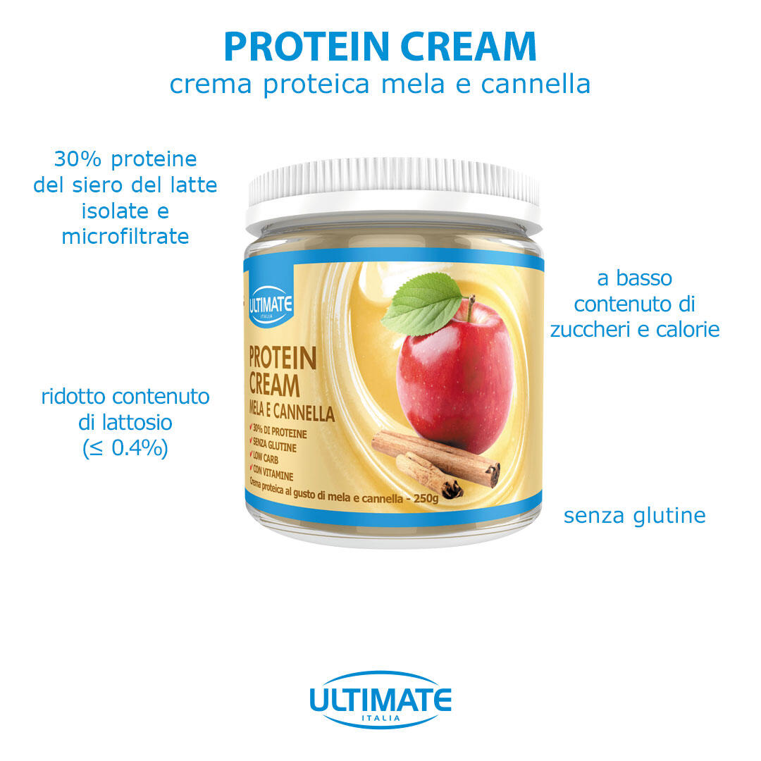 Alimento - PROTEIN CREAM MELA CANNELLA - 250g 6/7