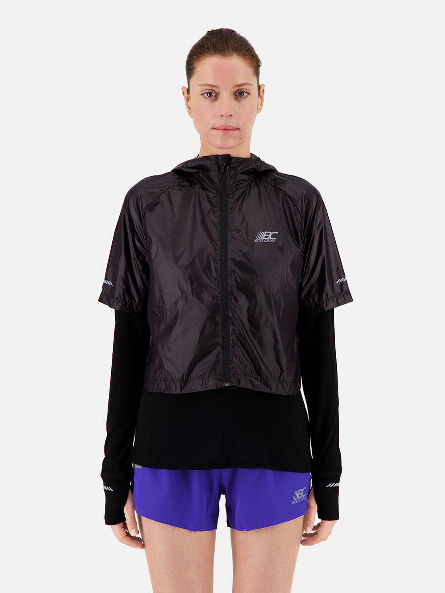 BODYCROSS Cortavientos corta mujer AMBER