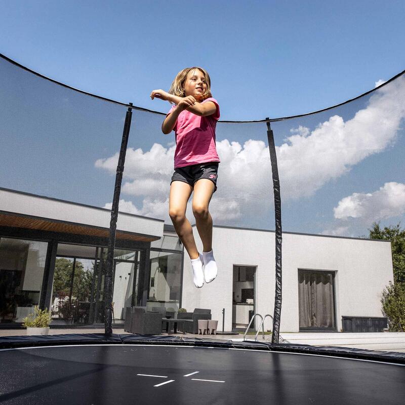 Trampoline Springcare 305cm - Sans ressorts = Sécurité renforcée