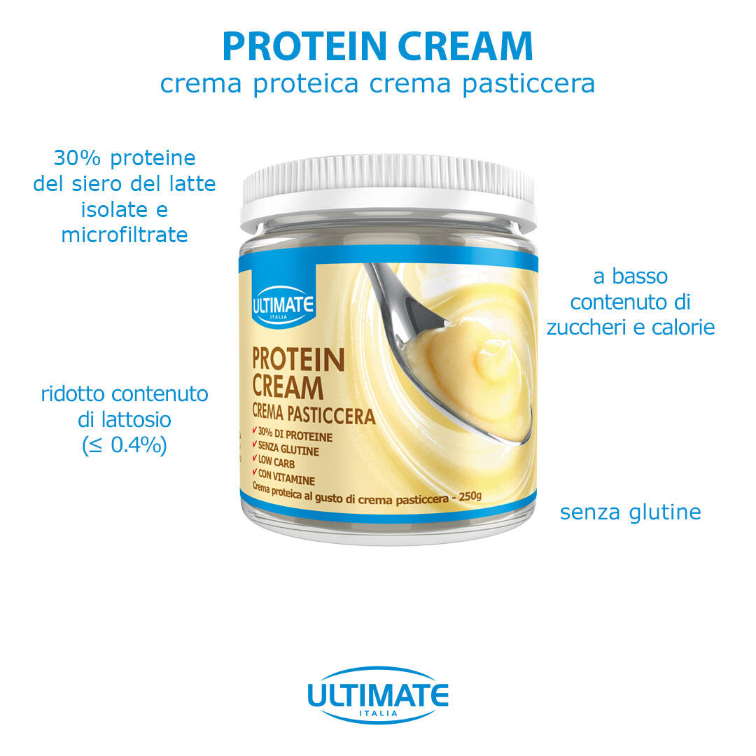 Alimento - PROTEIN CREAM CREMA PASTICCERA - 250g 4/6
