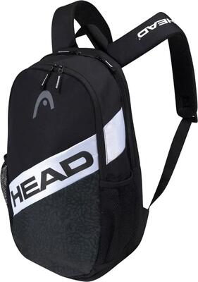 Head elite rugzak zwart/wit - stijlvolle en ruime sporttas