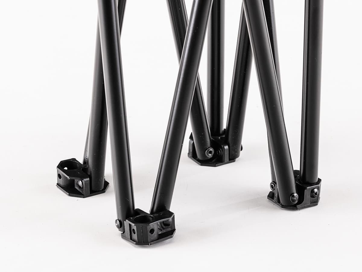 Navaris Moon Chair Pieghevole XXL | Sedia Maxi Da Campeggio 150 Kg | Imbottita Con Borsa Trasporto