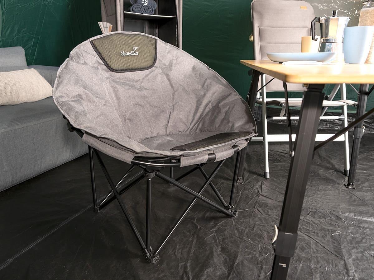 Fauteuil de camping Moonchair Kupari - max. 150 kg - Pliable - Sac de transport 7/8