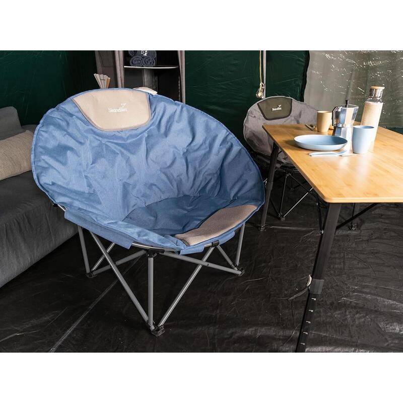 Gevoerde Campingstoel Moonchair Kupari XL – Klapstoel - Kampeerstoel