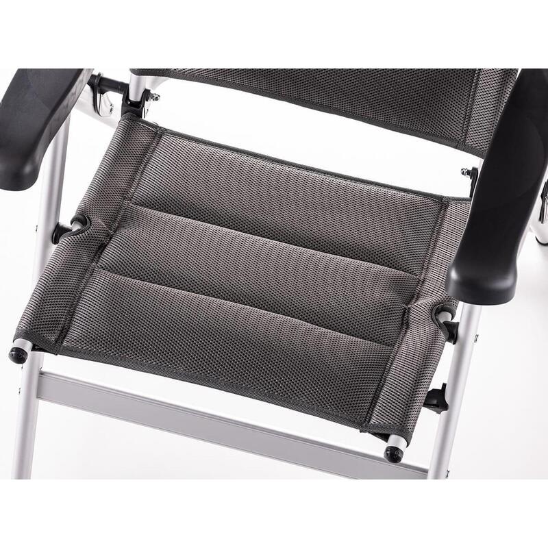 Fauteuil de camping Lepola - aluminium - pliant - dossier réglable - max .120 kg