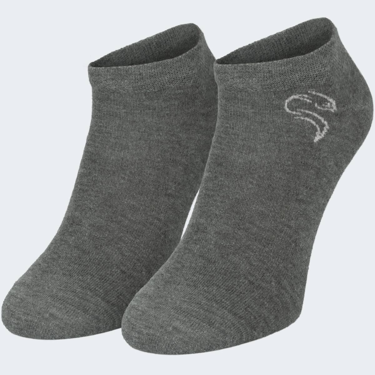Chaussettes courtes | 3 paires | Femmes et hommes | Noir/Gris/Blanc 2/7