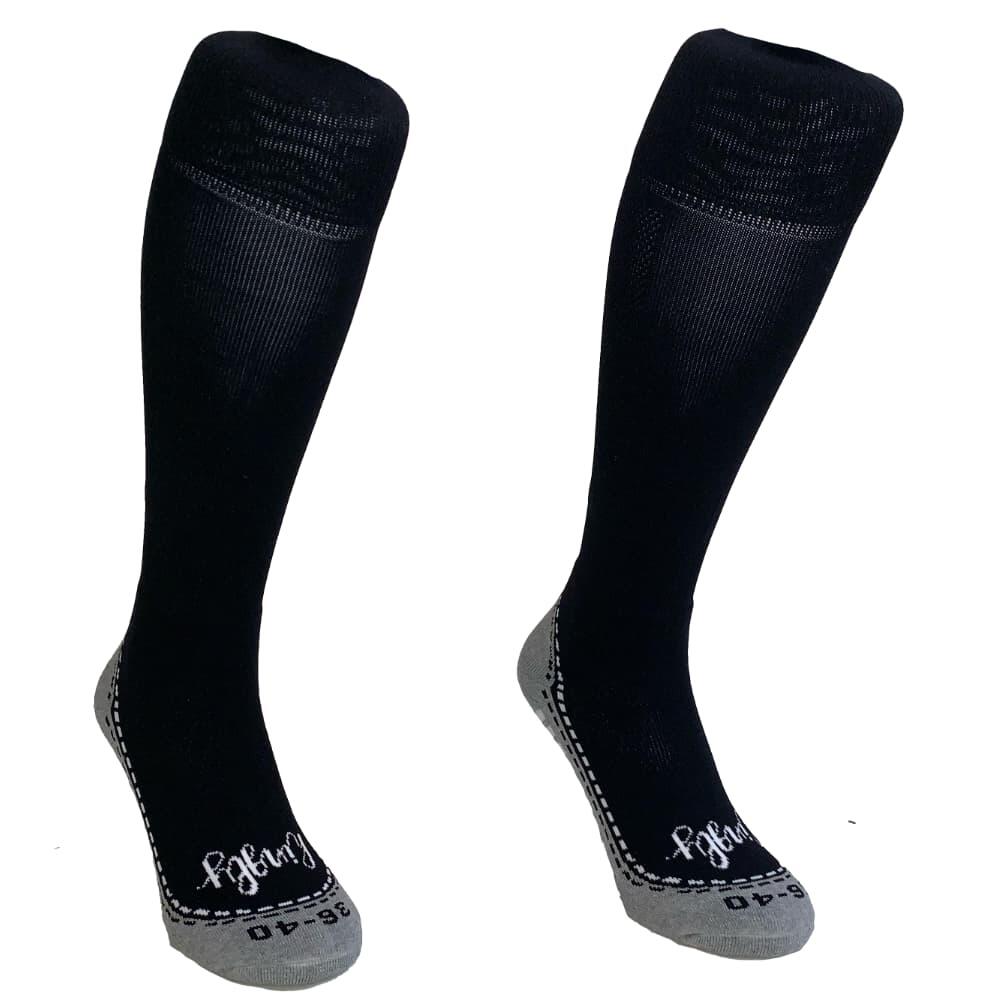 Hingly lange sportsokken 2-pack Zwart 2/4